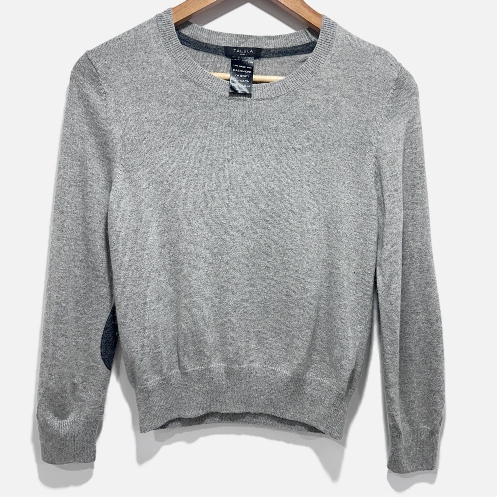 Artizia Talula Light Grey Crewneck Women’s Cashmere Blend Sweater size small